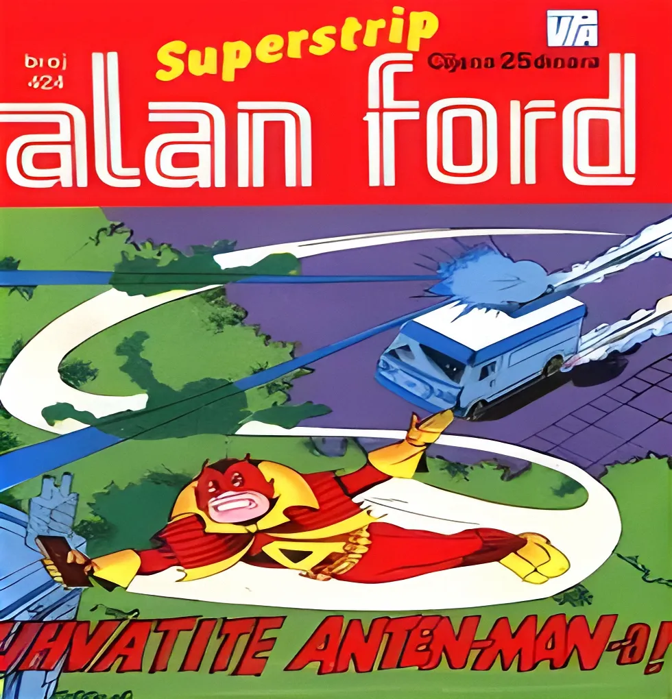 Alan Ford Regularna Serija – Uhvati Anten Mana Br.254